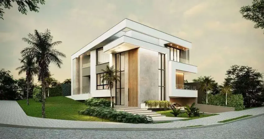 Casa de luxo em alphaville vespasiano com piscina, suítes e elevador