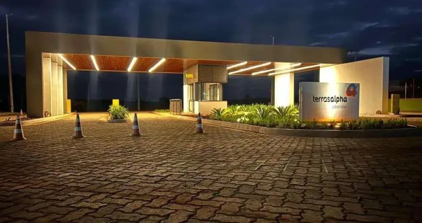 Últimas unidades! terreno no alphaville uberaba com segurança 24h