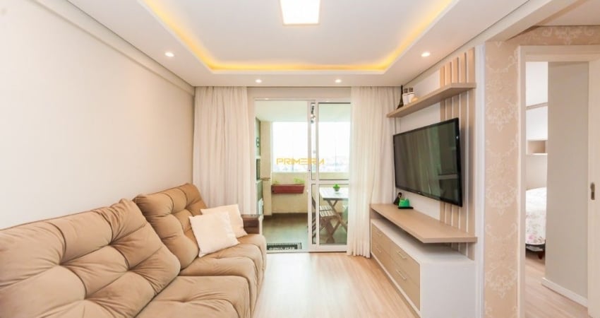 Resid. Paris - Apto 2 dormitórios, semi mobiliado, com vaga de garagem no Bairro Novo Mundo.