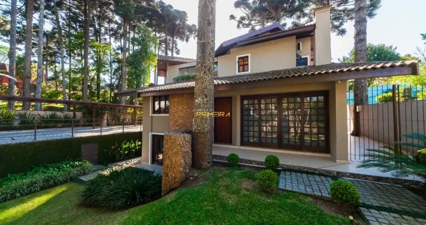 Casa de alto padrão com piscina no barreirinha, curitiba-pr