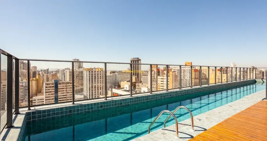 Log - studio 24m2 com excelente infraestrutura no centro de curitiba