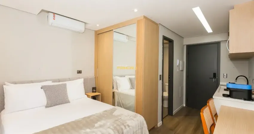 Resid. vibe - studio 18m2 mobiliado, localizado no água verde.