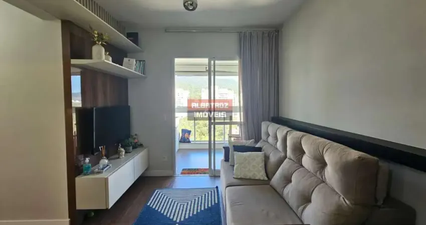 Apartamento para venda em florianópolis, itacorubi, 2 dormitórios, 1 suíte, 2 banheiros, 1 vaga
