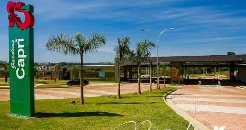 Jardins Capri – Lote à venda com 276 m² em condomínio fechado em Senador Canedo