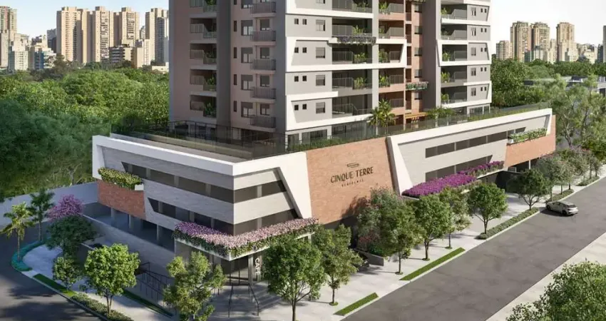 Cinque terre residenze – apartamento à venda no setor bueno com 142 m², 3 suítes e piscina privativa