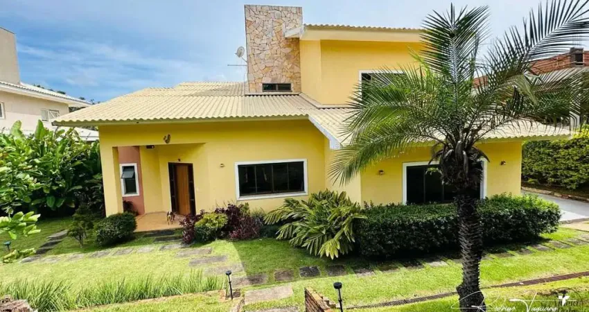 Sobrado à venda no Aldeia do Vale com 5 suítes, lazer completo e integração com a natureza