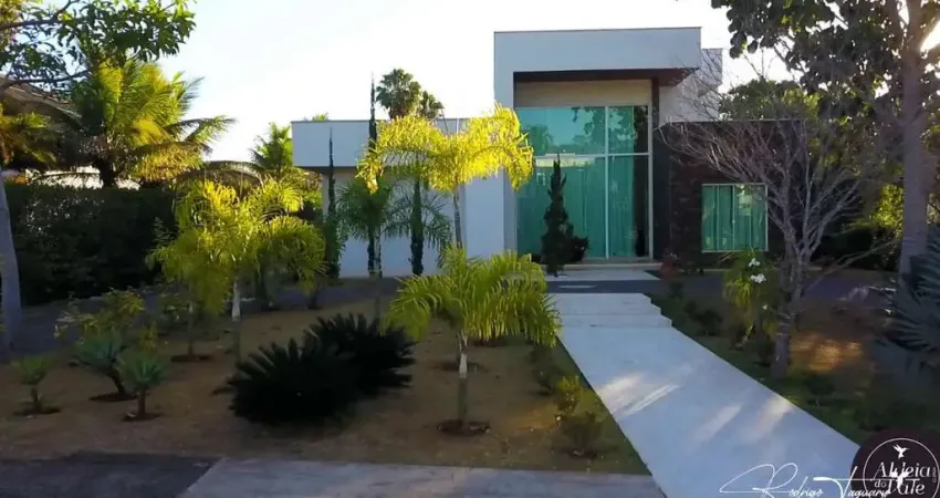 Casa térrea no aldeia do vale – 4 suítes, vista definitiva e lazer completo