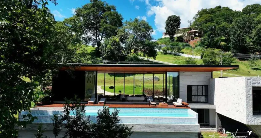 Casa mobiliada no aldeia do vale – 4 suítes, vista espetacular e lazer completo