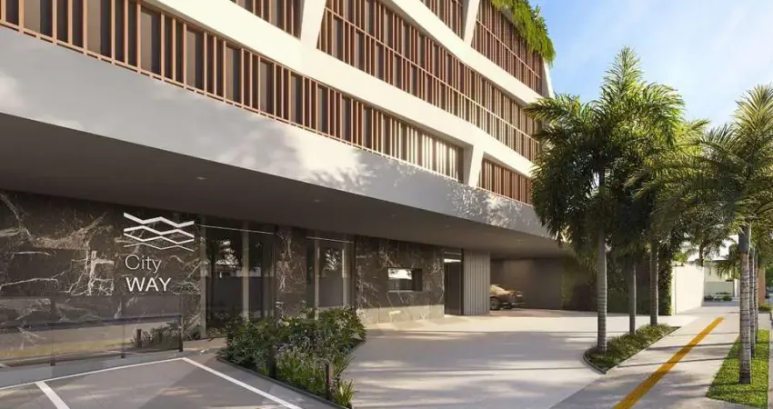 City Way – Apartamento no Setor Bueno com 1 ou 2 quartos em frente ao Parque Vaca Brava