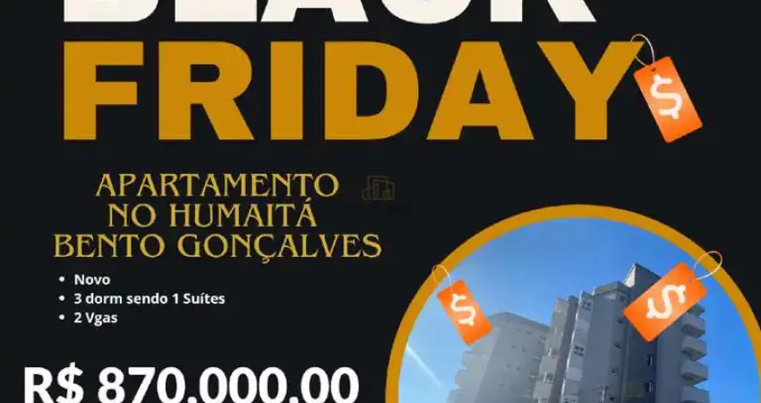 Apartamento à venda, 3 quartos, 1 suíte, 2 vagas, progresso - bento gonçalves/rs