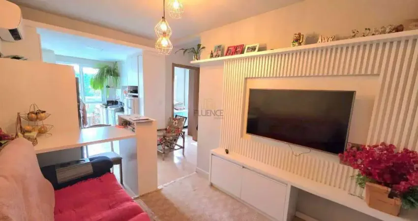 Fluence imóveis vende COM EXCLUSIVIDADE: Apartamento mobiliado/com sacada aberta/ no Bairro BORGO