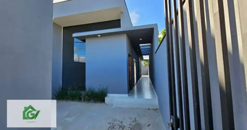 Casa com 2 dormitórios à venda, 65 m² por R$ 375.000,00 - Balneário dos Golfinhos - Caraguatatuba/SP