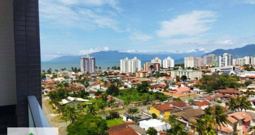 Apartamento com 2 dormitórios andar, alto à venda, 75 m² por R$ 725.000 - Indaiá - Caraguatatuba/SP