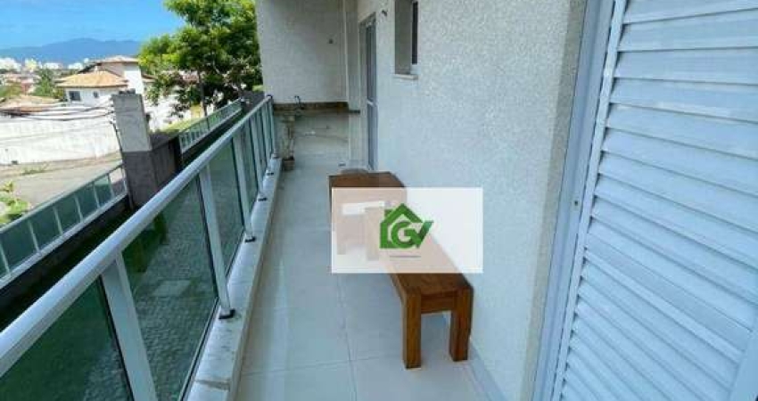 Apartamento com 2 dormitórios à venda, 83 m² por R$ 630.000,00 - Cidade Jardim - Caraguatatuba/SP
