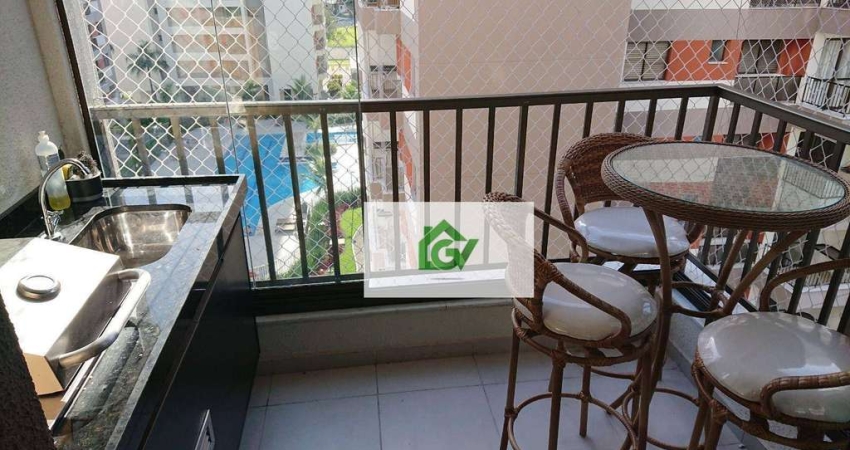 Apartamento com 2 dormitórios à venda, 61 m² por R$ 520.000,00 - Martim de Sá - Caraguatatuba/SP
