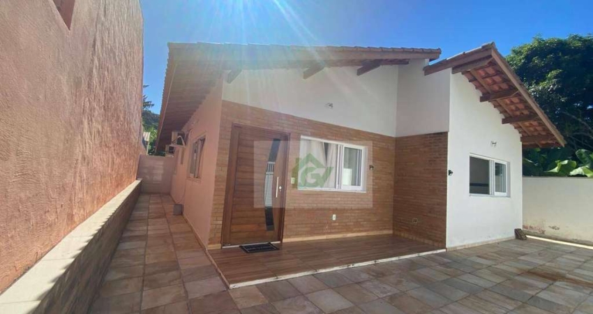 Casa com 4 dormitórios, 204 m² - venda por R$ 915.000,00 ou aluguel por R$ 3.800,00/mês - Cigarras - São Sebastião/SP