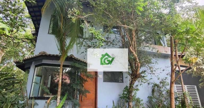Casa com 5 dormitórios, 240 m² - venda por R$ 1.450.000,00 ou aluguel por R$ 9.228,33/mês - Guaecá - São Sebastião/SP