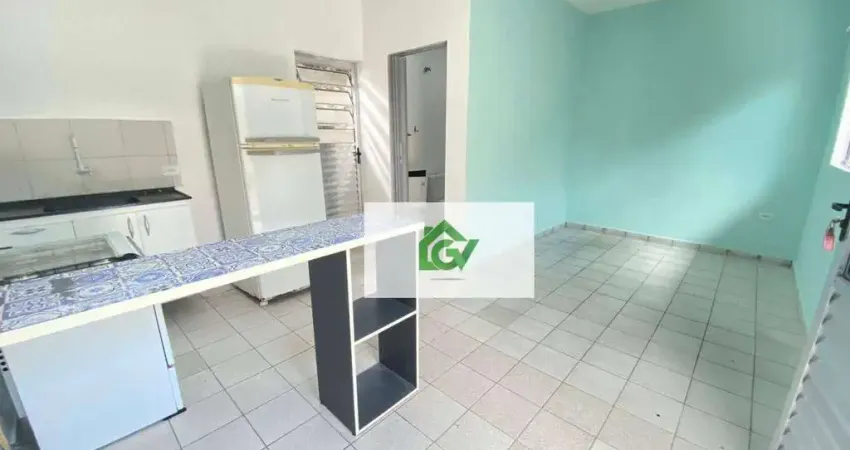 Kitnet à venda, 25 m² por r$ 190.800,00 - centro - caraguatatuba/sp