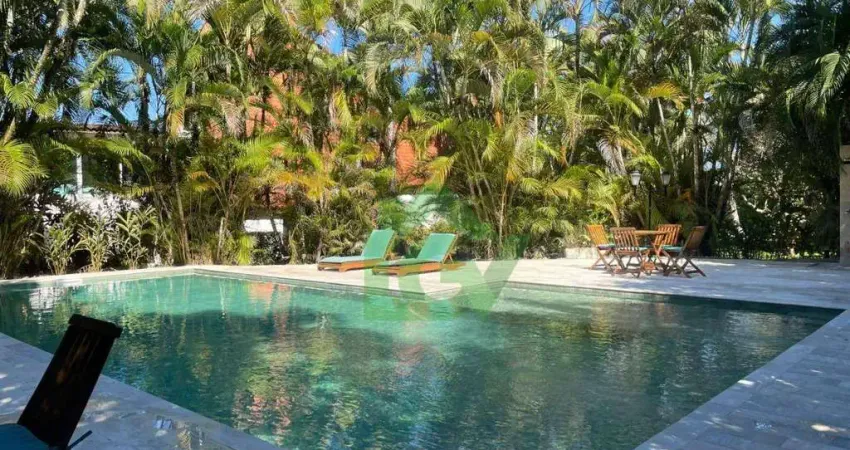 Casa com 7 dormitórios à venda, 280 m² por r$ 3.500.000,00 - guaecá - são sebastião/sp