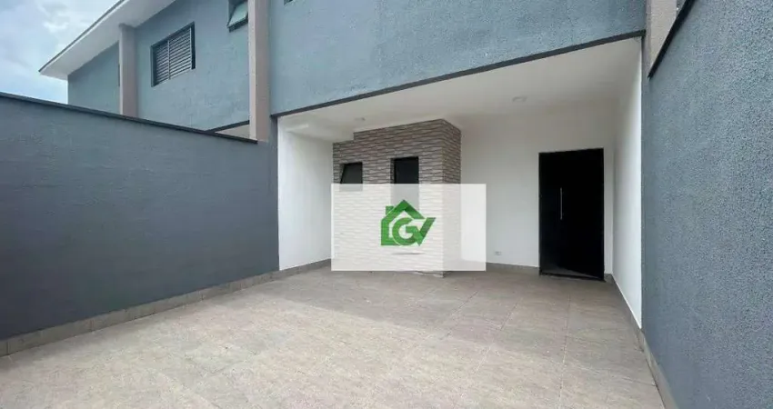 Casa com 2 dormitórios à venda, 75 m² por r$ 430.000,00 - massaguaçu - caraguatatuba/sp