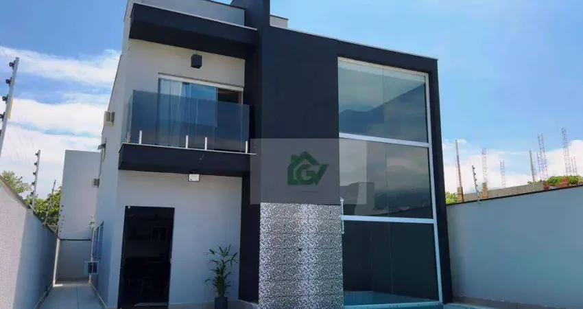 Casa com 4 dormitórios à venda, 180 m² por r$ 1.300.000,00 - massaguaçu - caraguatatuba/sp