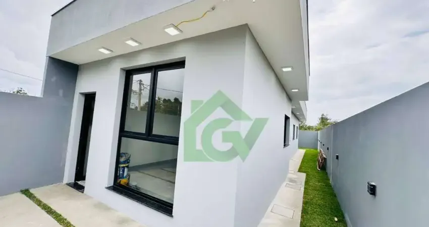 Casa com 3 dormitórios à venda, 72 m² por r$ 435.000 - morro do algodão - caraguatatuba/sp