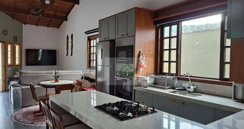 Casa com 4 dormitórios suíte à venda, 174 m² por r$ 695.000 - massaguaçu - caraguatatuba/sp