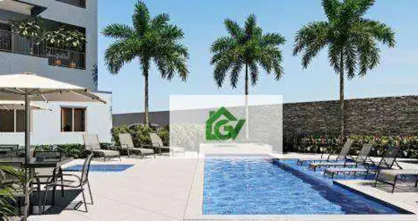 Apartamento com 2 dormitórios à venda, 58 m² por r$ 499.315,82 - massaguaçu - caraguatatuba/sp