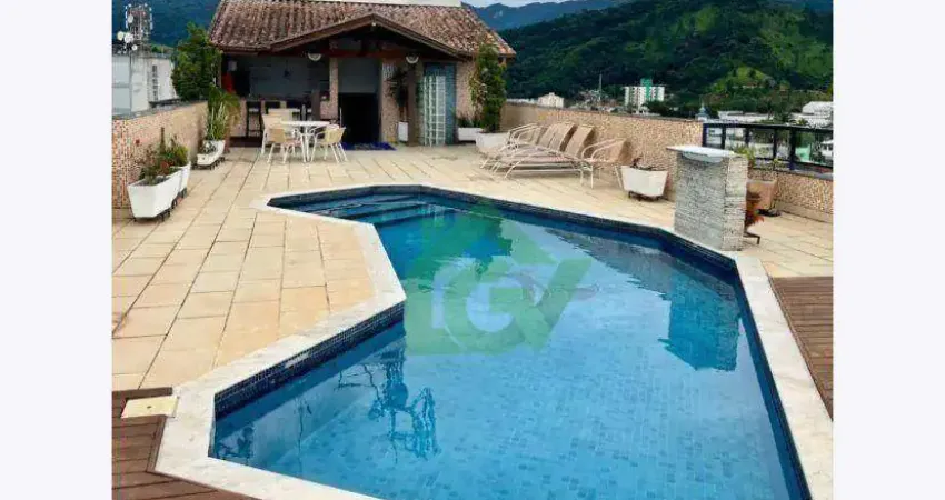 Apartamento com 1 dormitório, 38 m² - venda por r$ 450.000,00 ou aluguel por r$ 3.520,00/ano - centro - caraguatatuba/sp