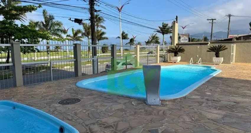 Apartamento com 1 dormitório para alugar, 56 m² por r$ 2.600,01/mês - porto novo - caraguatatuba/sp