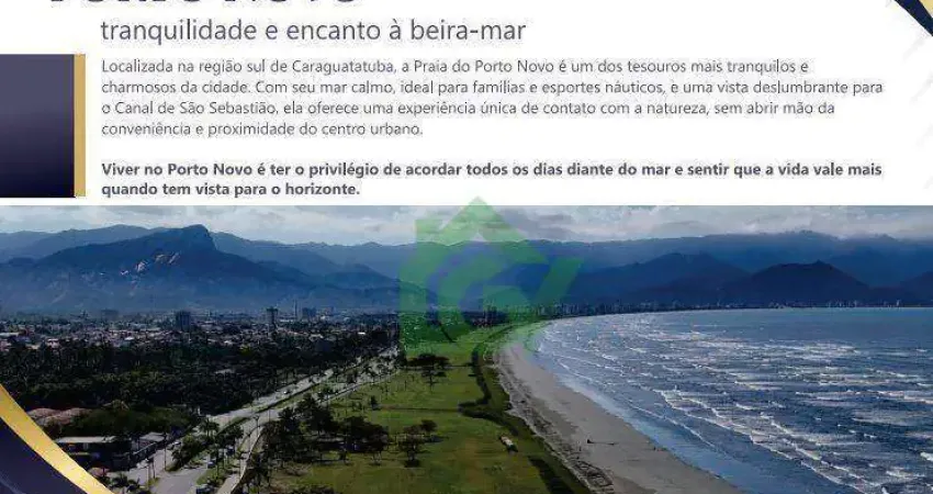 Apartamento com 2 dormitórios à venda, 62 m² por r$ 359.391,13 - porto novo - caraguatatuba/sp