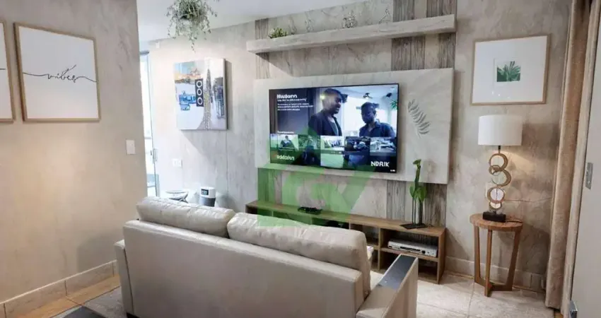 Loft com 1 dormitório à venda, 42 m² por r$ 245.000,00 - pontal de santa marina - caraguatatuba/sp