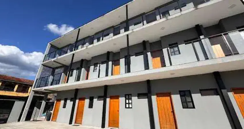 Flat com 1 dormitório para alugar, 32 m² - aruan - caraguatatuba/sp