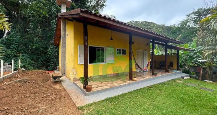 Casa com 2 dormitórios à venda, 80 m² por r$ 530.000,00 - praia da fortaleza - ubatuba/sp