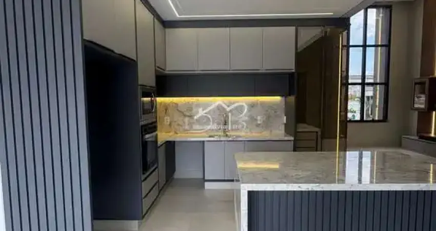 Casa 3 suítes, escritório e piscina à venda no condomínio evidências indaiatuba