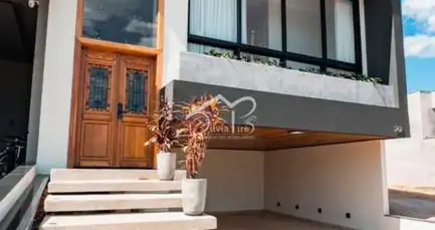 Linda casa com vista privilegiada à venda no condomínio grand reserve indaiatuba