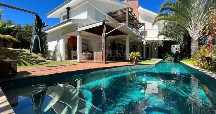 Casa em condomínio fechado com 5 quartos à venda na Estrada Haroldo Soares Glavan, Cacupé, Florianópolis