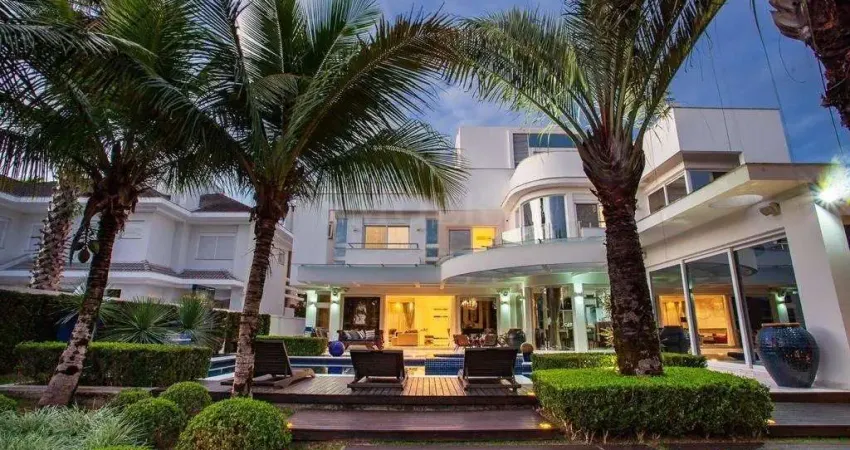 Casa em condomínio fechado com 5 quartos à venda na Rua das Trutas, Jurerê Internacional, Florianópolis