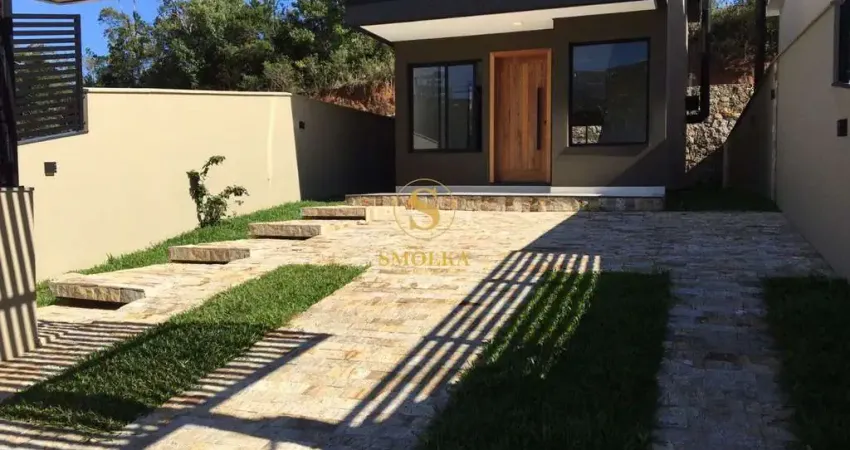 Casa em condomínio fechado com 3 quartos à venda na Rodovia Virgílio Várzea, Saco Grande, Florianópolis