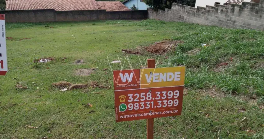 Terreno em condomínio fechado à venda na Rua San Conrado, S/N, Loteamento Caminhos de San Conrado (Sousas), Campinas
