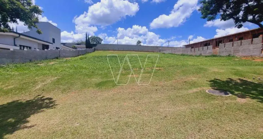 Terreno em condomínio fechado à venda na Avenida Isaura Roque Quércia, km 5, Loteamento Residencial Pedra Alta (Sousas), Campinas