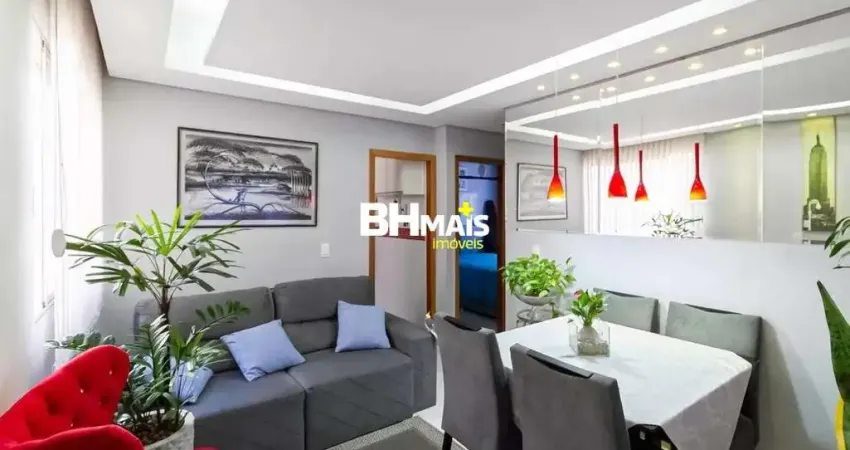 Apartamento com 2 quartos à venda na Rua Castelo da Beira, 500, Castelo, Belo Horizonte