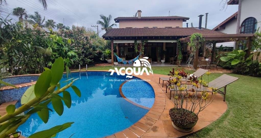 Casa em condomínio fechado com 5 quartos para alugar no Jardim Acapulco, Guarujá 