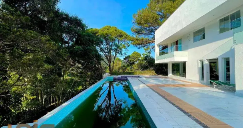 Casa com 4 dormitórios à venda, 700 m² por r$ 4.000.000,00 - comary - teresópolis/rj