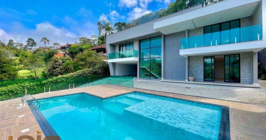Casa com 5 dormitórios à venda, 630 m² por R$ 6.000.000,00 - Comary - Teresópolis/RJ