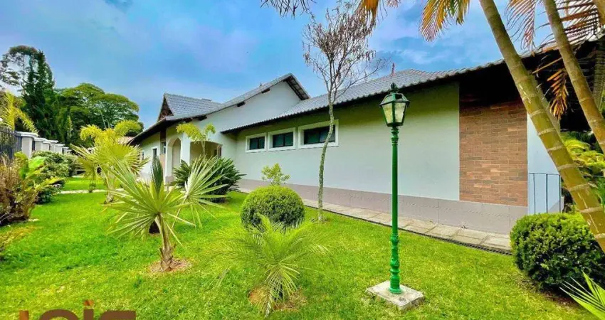 Casa com 4 dormitórios à venda, 612 m² por r$ 2.500.000,00 - bom retiro - teresópolis/rj