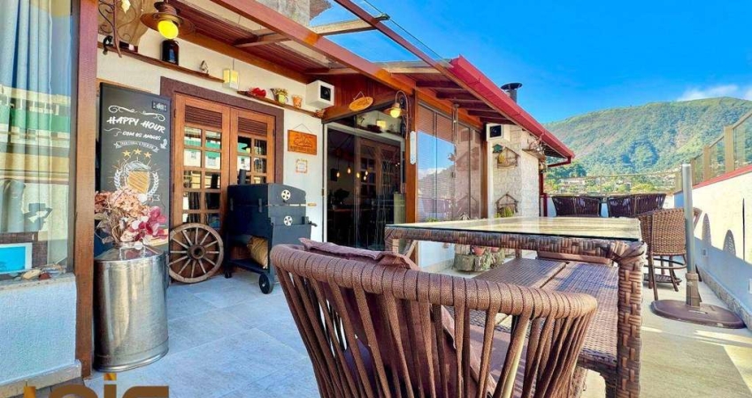 Cobertura com 2 dormitórios à venda, 95 m² por R$ 830.000,00 - Alto - Teresópolis/RJ