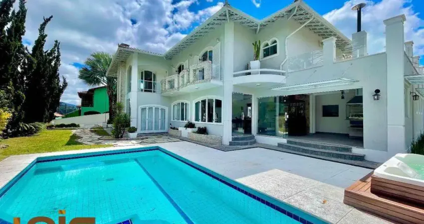 Casa com 4 dormitórios à venda, 600 m² por r$ 3.500.000,00 - tijuca - teresópolis/rj