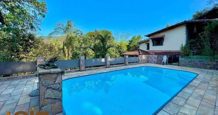 Casa com 3 dormitórios à venda, 282 m² por r$ 700.000,00 - caneca fina - guapimirim/rj
