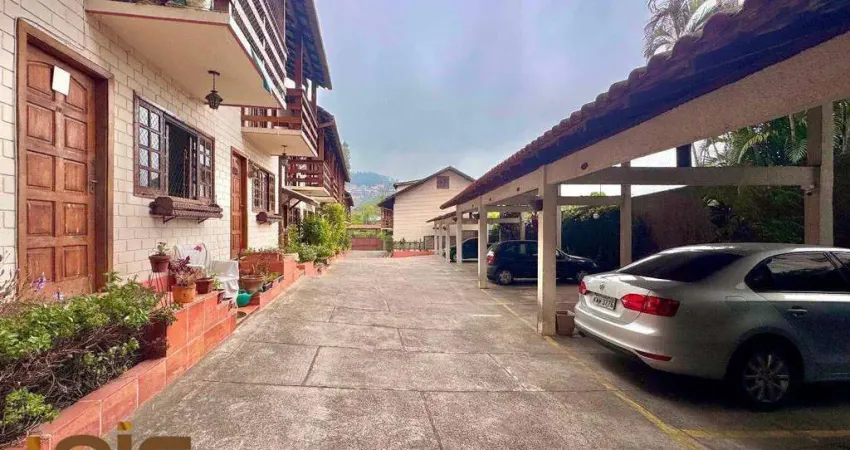 Casa com 3 dormitórios à venda, 63 m² por r$ 420.000,00 - araras - teresópolis/rj
